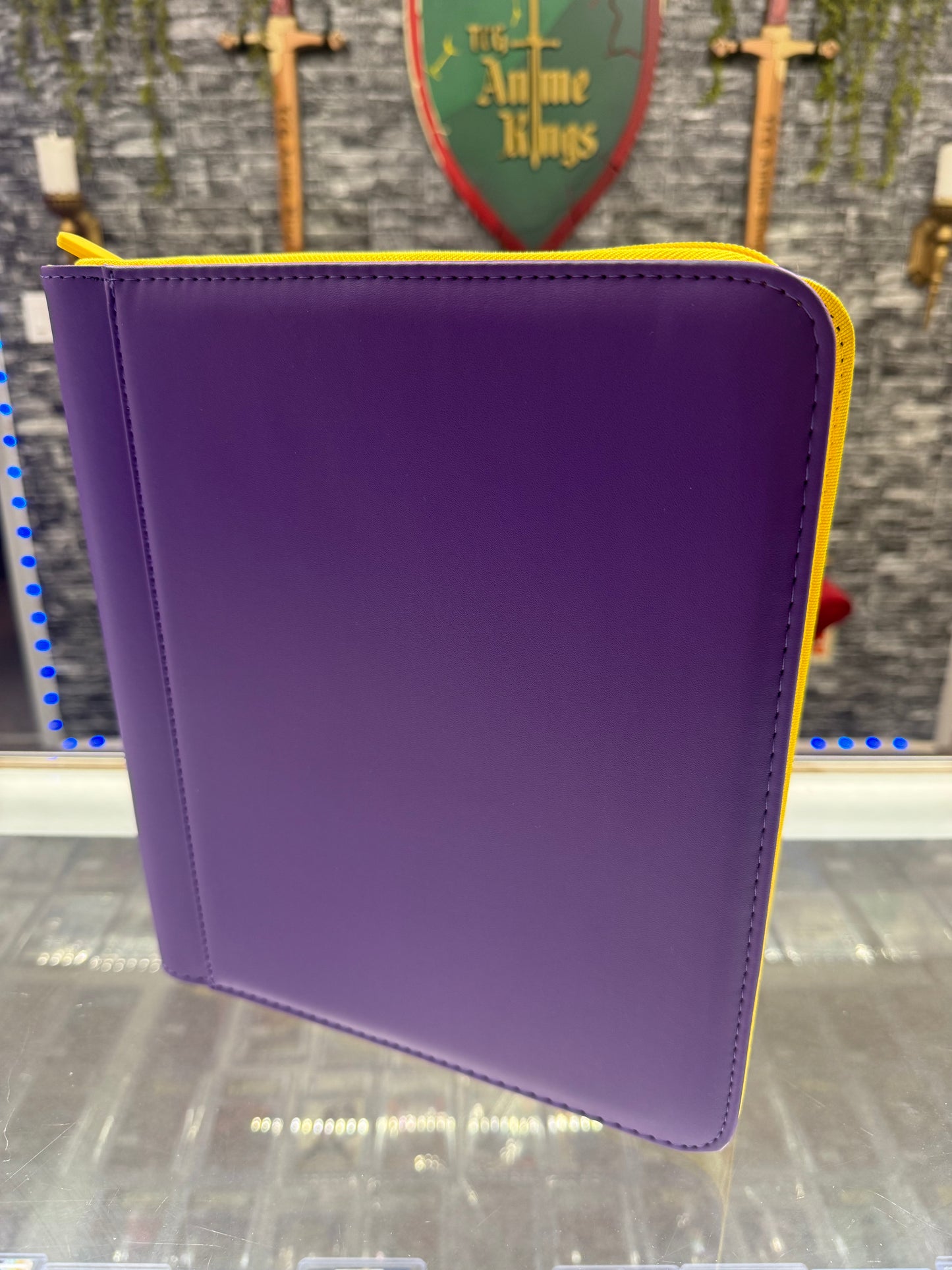 4-Pocket Top Loader Binder two toned *Purple/Yellow