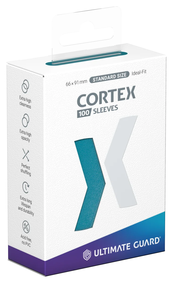Cortex Standard 100 count Sleeves *Petrol