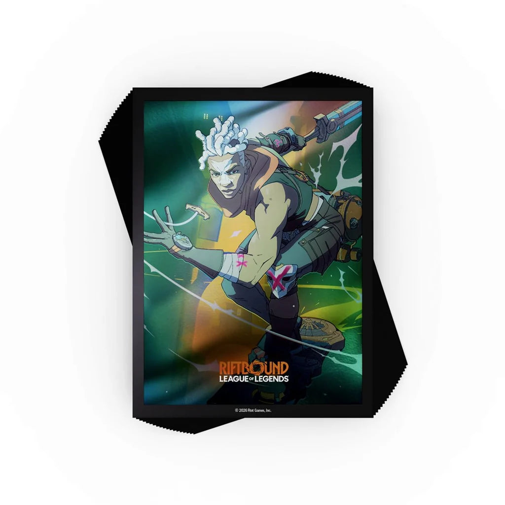 Riftbound  Ekko 100 Foil Art Sleeves