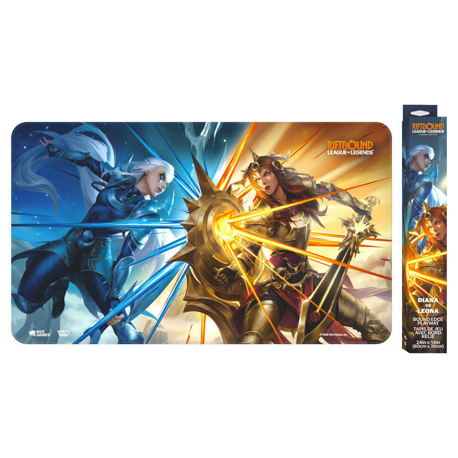 Riftbound Diana Vs. Leona Bound Edge Playmat