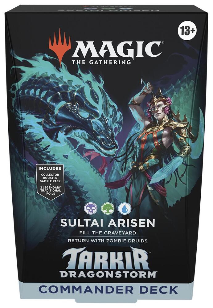 Mtg Tarkir Dragonstorm Sultai Arisen Commander Deck