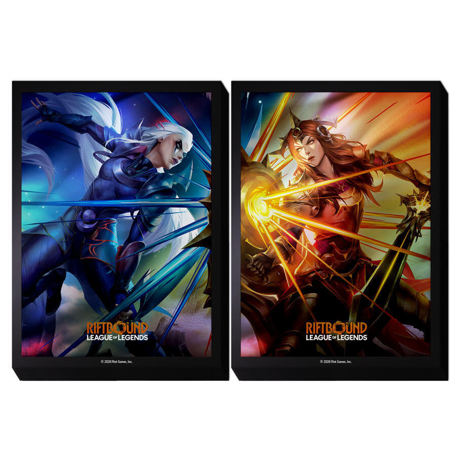 Riftbound Diana Vs Leona 100 Foil Art Sleeves