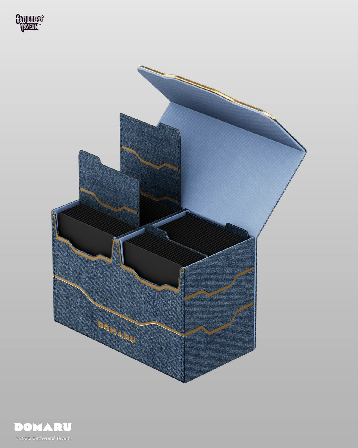 Domaru Armory Double Deck Box *Lazulite