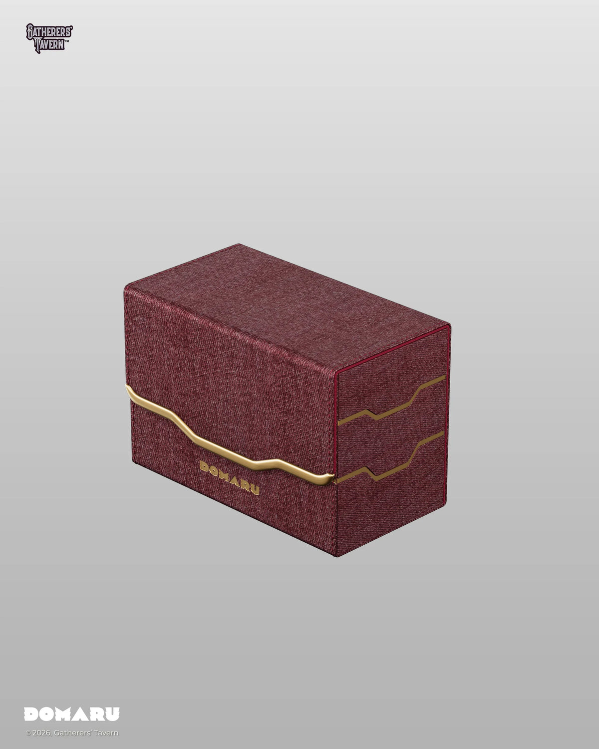 Domaru Armory Double Deck Box *Carnelian