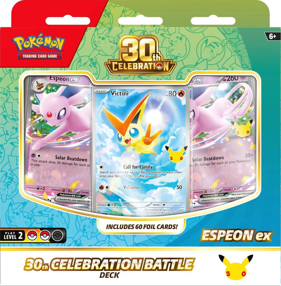 Pokémon Sylveon Ex 30th Celebration Battle Deck