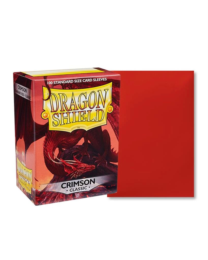 Dragon Shield Matte Crimson Card Sleeves