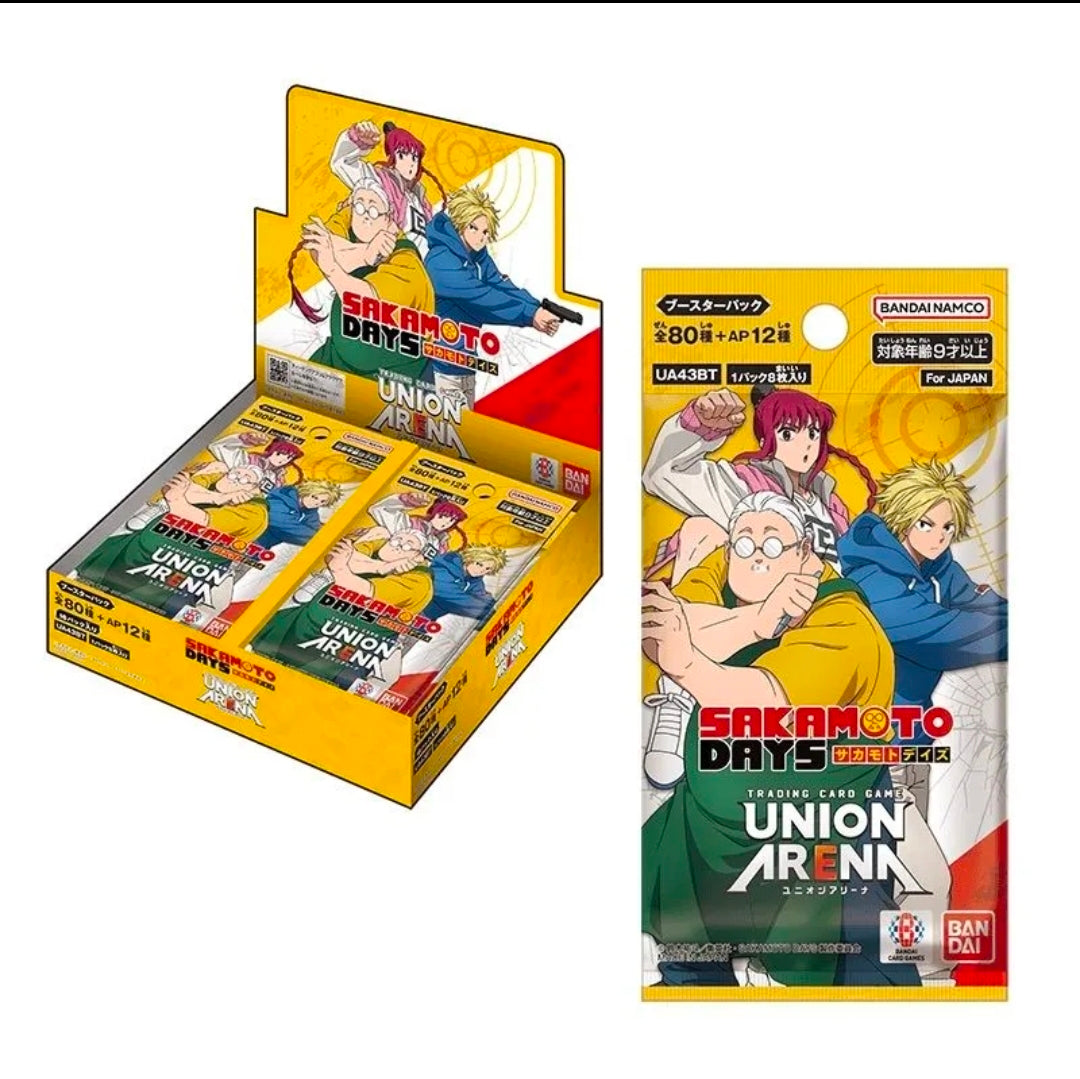 Bandai Union Arena Booster Box Sakamoto Days Ua43Bt