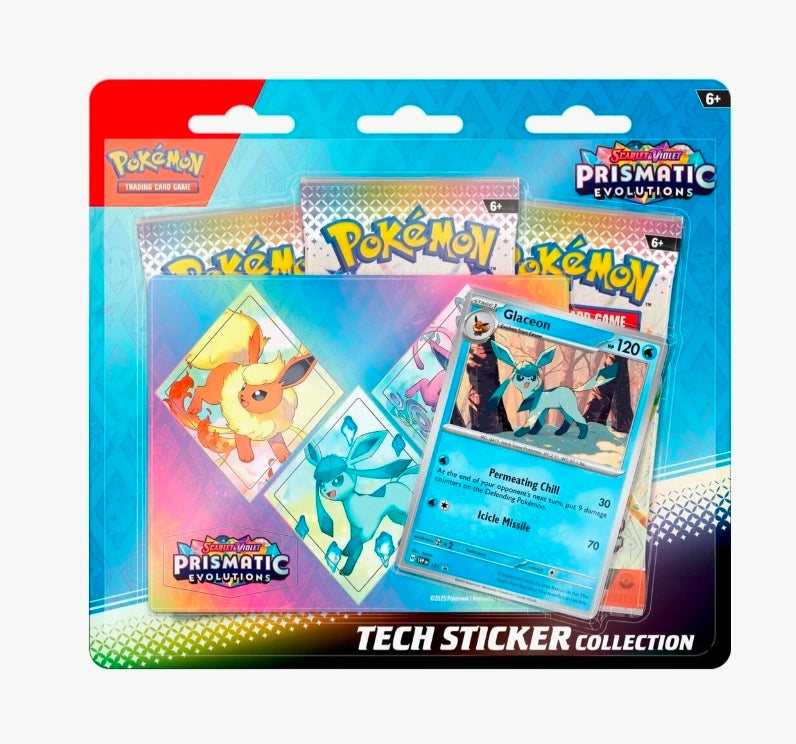 Prismatic Evolutions Tech Sticker Collection