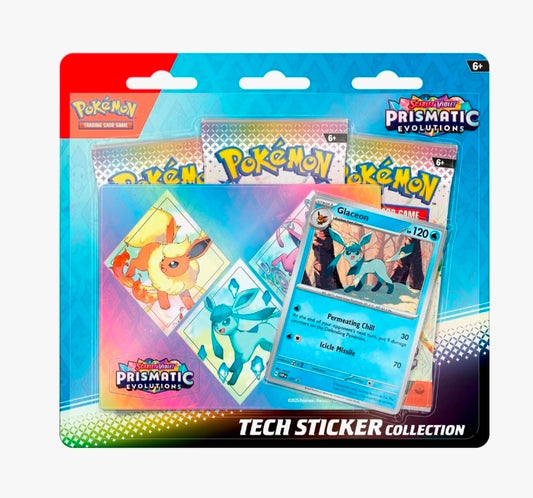 Prismatic Evolutions Tech Sticker Collection