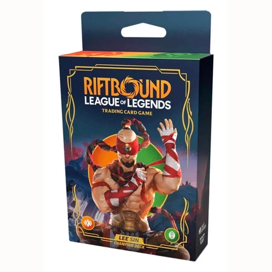 Riftbound League of Legends Lee Sin Champion deck – TCG Anime Kings