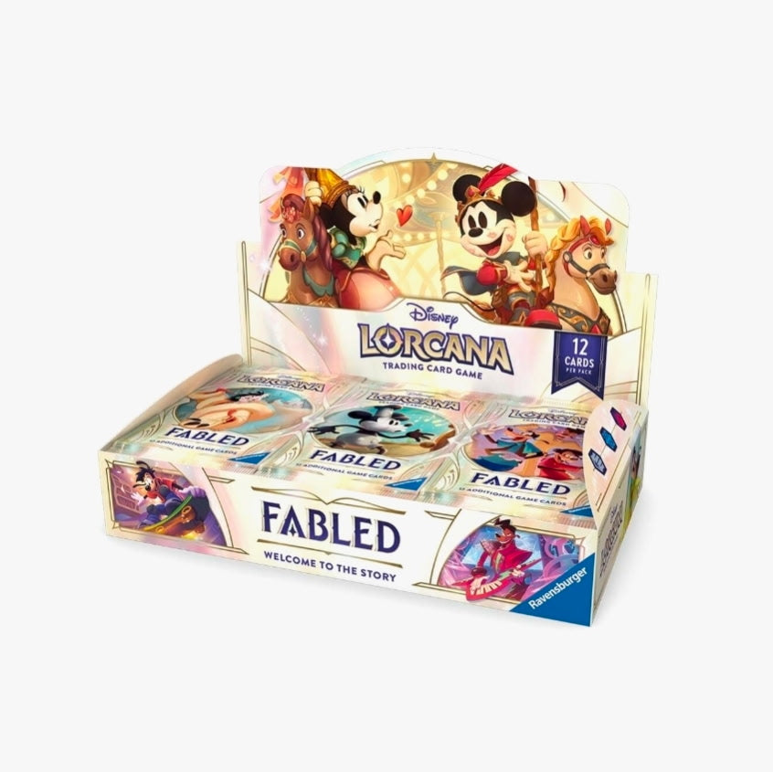10 Disney Lorcana: Fabled Booster Boxs